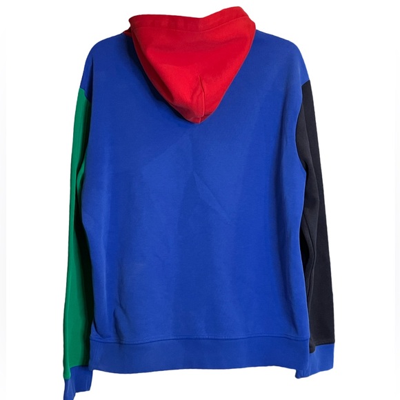 Polo Ralph Lauren Men's Multi Color Color Block Hoodie  Sweatshirt Size Large - Picture 2 of 8